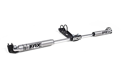 BDS Fox 2.0 Dual Steering Stabilizer Kit for 07-17 Jeep Wrangler JK