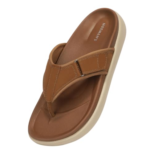 Neeman's PureWhoosh Stroll Men's Flip Flops TAN - Image 2