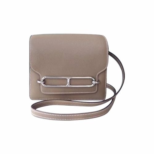 Shoulder bag Genuine Leather Women Shoulder Bag Fashionable Rectangular Handbag Messenger Bag for Everyday Use