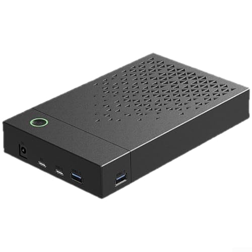 Carcasa de disco duro, carcasa de disco duro externo de 3.5 pulgadas, USB 3.0 para disco duro SATA SSD, estación de acoplamiento de disco duro sin herramientas