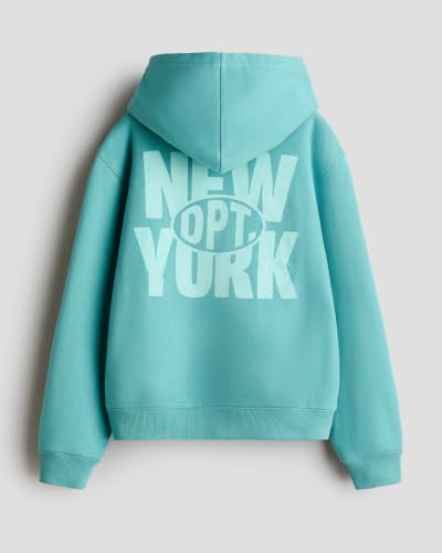 Image of Alan Jones Clothing Boys Oversize Hoodie with Placement Print | Full Sleeve Sweatshirt for Kids & Teens | Age 6-16 Years