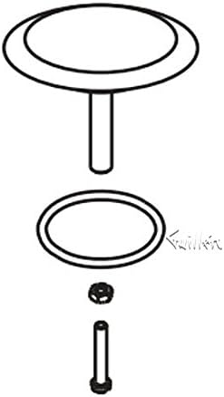 Geberit 241.727 Plastic Plunger Assemblies, White