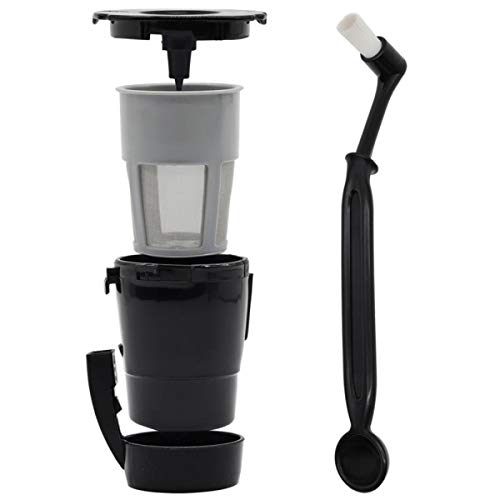 Reusable K Cups for Keurig 2.0 Brewers - Replaceable Coffee Filter for Keurig