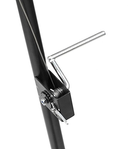 Treppiedi girevole Grill Grill Telaio Tripod Stand senza griglia. 170 cm
