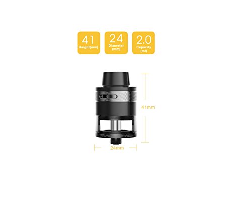 Aspire-Revvo-Tank-2ml-TPD-CHROME-010-016ohm-ARC-Coil-Clearomizer-for-E-Cigarette-Best-Match-with-Aspire-SkyStar-Typhon-or-Speeder-MOD-No-Nicotine-No-Tobacco