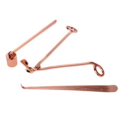 homozy 3 Unidades de aço Inoxidável para Velas Cortador de Pavios para Lamínulas de óleo E Tesoura C