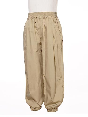 Girls Boys Cotton Cargo Trousers Jogger Hip Hop Jazz Dance Sweatpants Outdoor Trip Hiking Dungarees Pants4