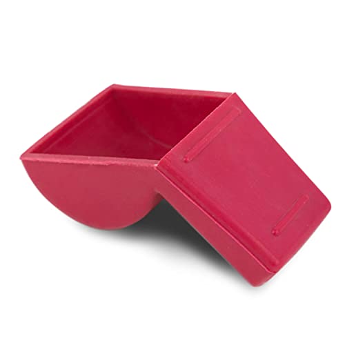 Cannon Sports Rubber Whistle Tip Guard Covers for Referee, Coach and Sports (Red)