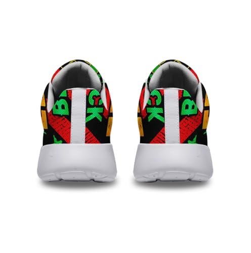 Sonzj-II Juneteenth Shoes for Women Men Walking Running Athletic Lightweight Shoes Comfortable Tennis Sports Sneakers4