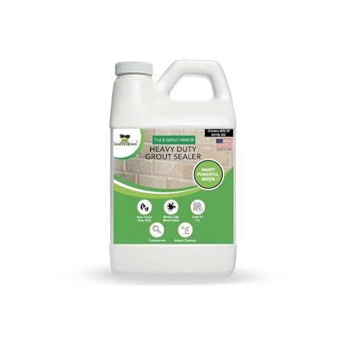 Image of Seal It Green Xtreme Heavy Duty Grout Sealer-Breathe Easy, Stain Block Technology.Odorless,Non-Toxic,Zero VOC-Seals & Protects. Lasts 5+ Yrs. 400+ SF Coverage