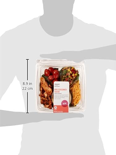 Amazon Kitchen, BBQ Seasoned Salad with White Chicken, 12.4 Oz