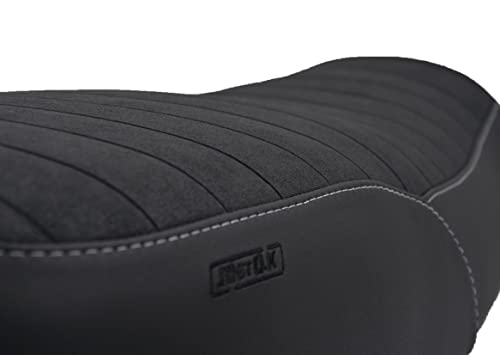Housse de selle avec coutures gris clair pour Daytona Rockstar 400