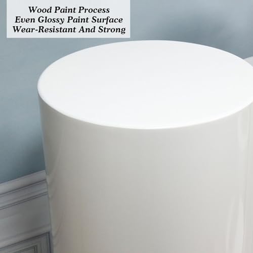 Présentoir rond polyvalent rigide pour surélever les modèles en vitrine