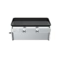 Nexgrill 2-Burner Propane Gas Tabletop Griddle, 19,000 BTUs, 323 SQ In, Stainless Steel Control Panel, Small Portable Propane Griddle for Outdoor Cooking, Camping, BBQs, and More - 820-0061