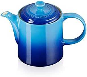 Emaliowany imbryk kamionkowy do herbaty Le Creuset, 1,3 litra, na 4 filiżanki, błękit marsylski