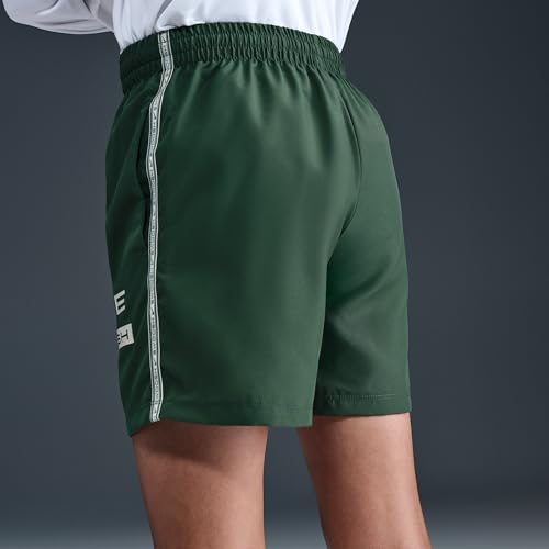 Nike Multi Big Kids' (Boys') Dri-FIT Woven Shorts (Fir/Light Orewood Brown)2