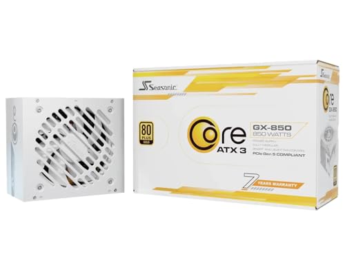 Amazon | Seasonic Core V2 GX-650 ATX3 White 80PLUS GOLD 650W ATX 3