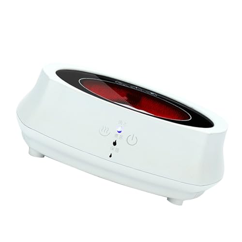 Omquot Estufa de té Eléctrica, Estufa de Calefacción de té Eléctrica Aislada Compacta Multifuncional 220 V para el Hogar