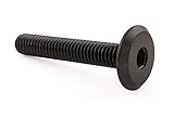 M6 x 35 mm Möbel-Anschluss, schwarz Finish, M6 x 35 mm, 100 Stück