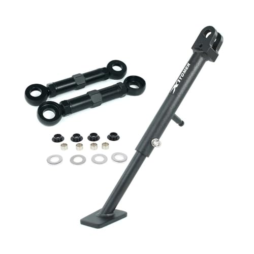 Béquille latérale réglable moto et biellettes pour réduire la hauteur de selle KLX