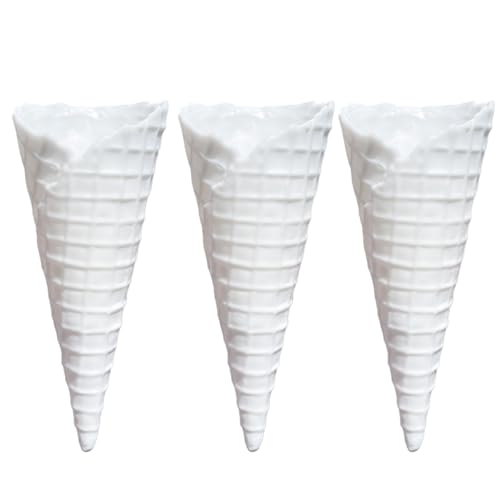 image for CNEZOMP Simulated Ice Cream Crisp Cone Artificial Lifelike Ice Cream C