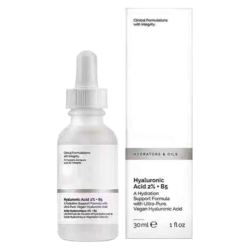 KOAHDE Ácido Hialurónico 2% + B5,Serum Facial Con Acido Hialuronico,Suero de Reafirmante Facial,Suero Antienvejecimiento de Ácido Hialurónico,Suero de Ácido Hialurónico Puro,Serum Antiarrugas