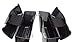 Mutazu 04 & Up Sportster Saddlebag Conversion Brackets Hard Touring Saddlebags