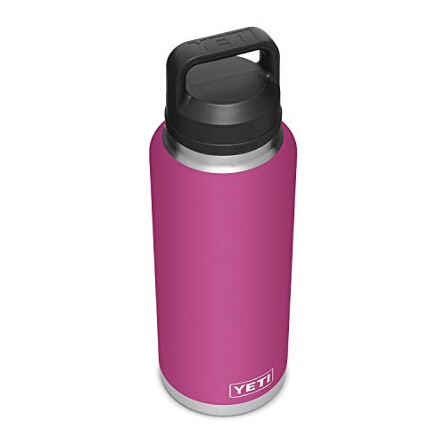 Image of YETI Rambler 46 oz Bottle, Leakproof, Vacuum Insulated, Stainless Steel with Chug Cap, Prickly Pear