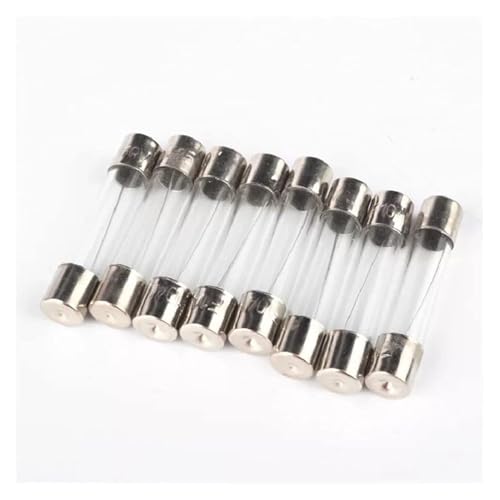 Tube en verre 5x20mm 0.5A pour la réparation de vos luminaires et petits robots