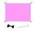 Produktbild YOUCAI Zeltplane Camping Zelt Tarp Multifunktionale Outdoor wasserdichte Sonnenschutz Baldachin Wasserdicht Hängematte Sonnensegel für Camping Pink 300x300cm