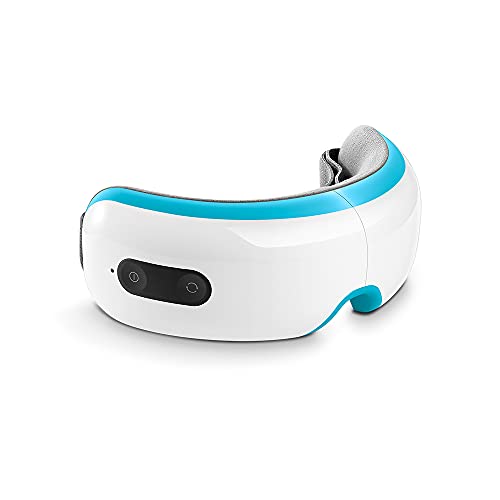 breo Eye Massager with Heat Vibration, Eye Therapy Massager with Air Compression, Sleep Mask Shiatsu Massager for Eye Strain, Dark Circles,Dry Eye, Improve Sleep, Christmas Gift for Men/Women, iSee 3s