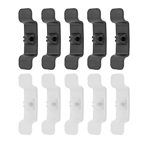 10 unidades organizador de cables para utensilios de cocina soporte de cables para electrodomésticos para batidoras de cocina pinzas para cables soporte para cables con almohadillas autoadhesivas Cover