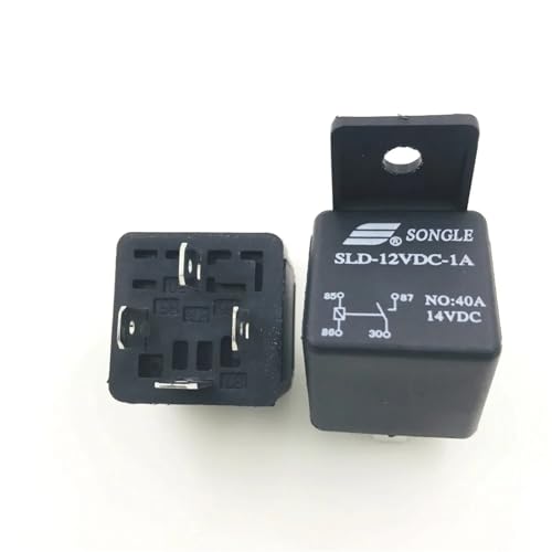 Relais normalement ouvert 12V 40A pour le faisceau électrique des voitures - 5
