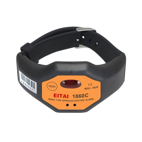EITAI電気計器 腕時計型活線接近警報器 40V-1kV メーカー直販 ETCR1860C 低圧検電器 警報ブザー リスト式近電警報アラーム 検電テスター 高圧検電器 検電器 高圧接近警報器