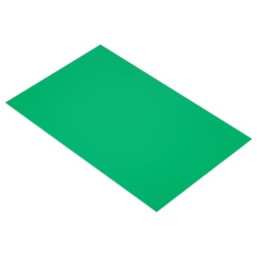 Image of MECCANIXITY ABS Engraving Double Color Sheet 7x11inch Green /White for Badge, Sign, DIY Carving Pack of 12
