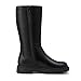 Athlefit Girls Black Knee High Boots Kids Fashion Tall Riding Winter Boots Size 12 Little Kid