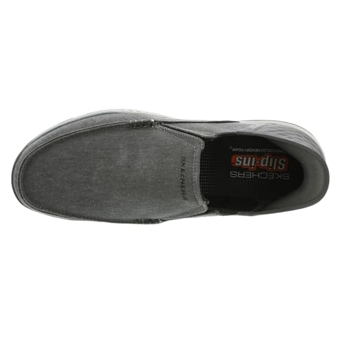 Image of Skechers Men's USA Expected - Cayson Moc Toe Canvas Slip-Ins