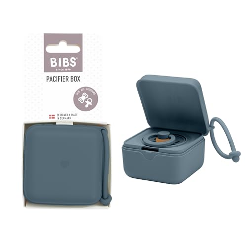 Image of BIBS Pacifier Box, Petrol