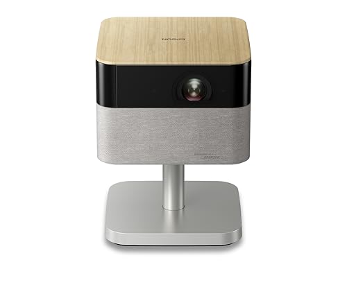 Epson Lifestudio Flex EF-72 Blanc Diamant, Projecteur portatif Smart, Sound by Bose, Google TV, 4k Pro-UHD, Pied réglable, Usage intérieur/extérieur, Garantie 5 Ans*