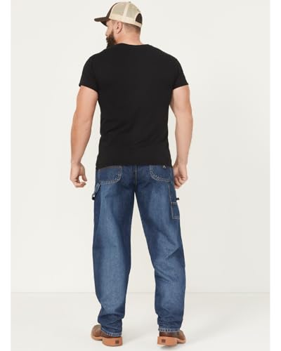 Cinch Western Denim Jeans Mens Blue Label Loose Medium Wash MB904340023