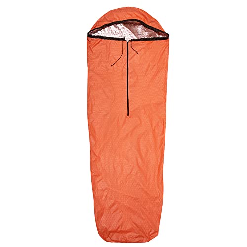 Ketsicart Outdoor Sleeping Bags Portable Emergency Sleeping Bag Light-Weight Nylon Sleeping Bag for Camping Travel Hiking