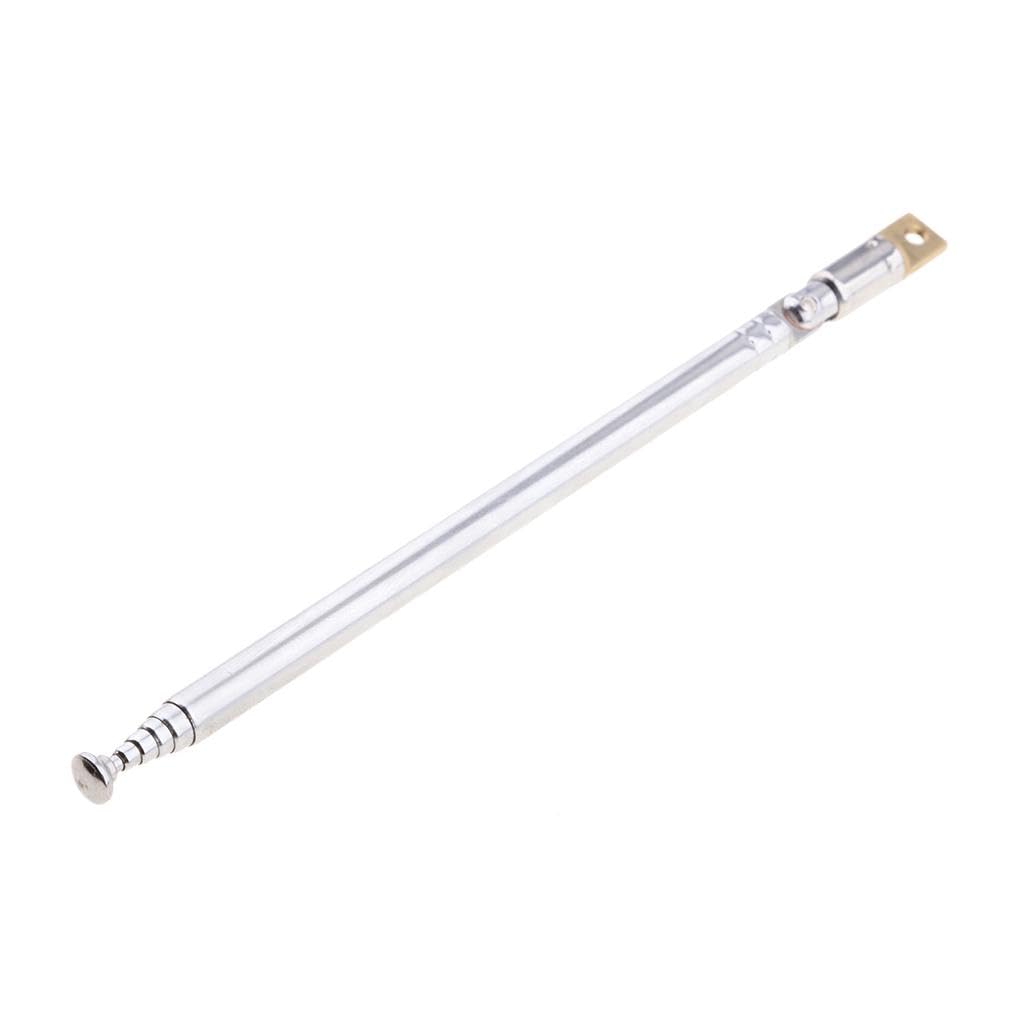 VELURA SYDL Stainless Steel 50cm 20 6 Sections Telescopic Replacement for FM Radio TV AD|1 Piece Telescopic |Collectibles - Image 4 thumbnail