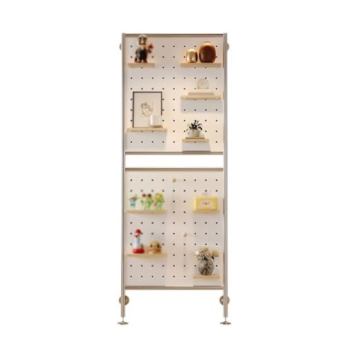 Panneaux perforés et organisateur mural modulaire avec crochets pour stockage
