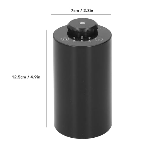 Difusor aromático eléctrico MingleSpark sin agua color negro miniatura 2