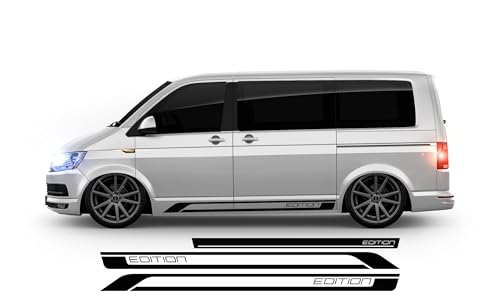 Bandes latérales autocollantes VW T4 T5 T6 pour masquer les rayures de bas de caisse