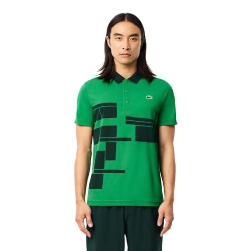 Lacoste Men's Sport Regular Fit Tennis X Novak Djokovic Fan Polo Shirt