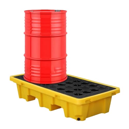 Palette de rétention étanche pour organiser votre garage et sous-sol
