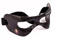 HATIESTEEL OSIMHEN Gala Sport-Maske, für 10-65 Jahre, Schwarz, Carbon-Optik, Verstellbare Bänder, für Sport und Kostüm, Osimhen Maskesi Osimen(Erwachsene)