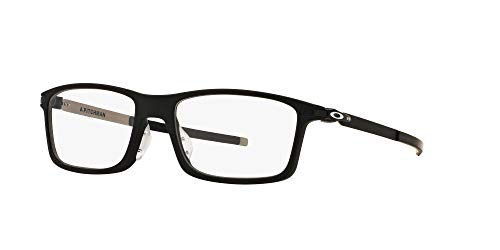 Image of Oakley mens Ox8096 Pitchman Asian Fit Rectangular Prescription Eyewear Frames
