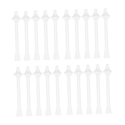 Didiseaon Nasal Hair Removal Wax Applicator Stick 20pcs Disposable Smear Wax Rods for Home Use